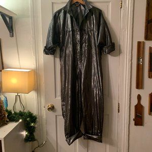Suzi Kondi Ebony Metallic Jumpsuit